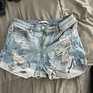 jean shorts